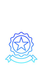 SEO Award Line Gradient