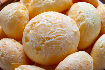 Fototapeta na wymiar Brazilian snack, traditional cheese bread