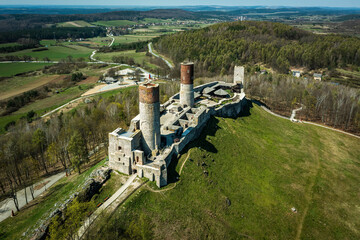 Royal Castle in Checinach, Poland