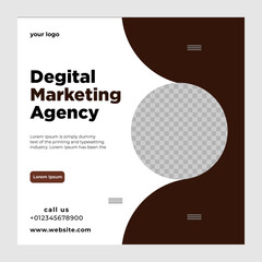 social media post design template