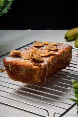 Freshly baked Banana Bread.