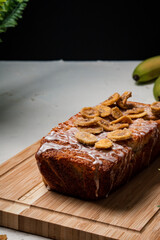 Freshly baked Banana Bread.