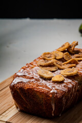 freshly baked Banana Bread.