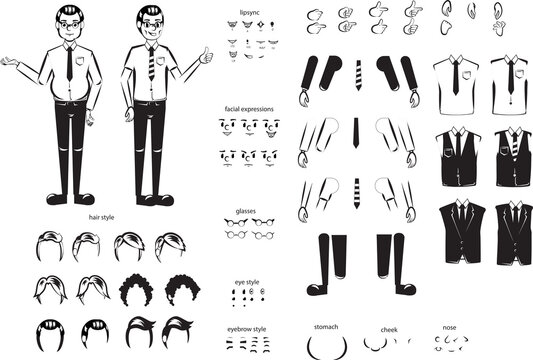 illustration graphic vector whiteboard character asset for animation and presentation to promotion business. Stock Vector | Adobe Stock illustration graphic vector whiteboard character asset for animation and presentation to promotion business. Stock Vector | Adobe Stock