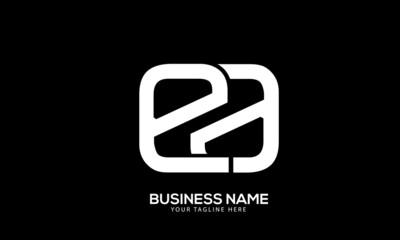 Alphabet EA or AE motor car automobile monogram vector logo template