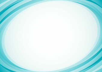 使いやすい爽やかウェーブフレーム