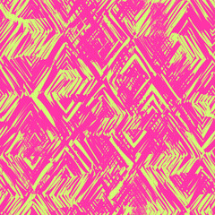 Seamless pattern for fabrics with geometric ornament. - 486695334