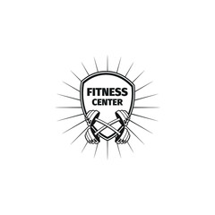 Fitness Center Logo Template fit for your business or group