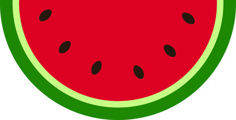 watermelon vector  illustration