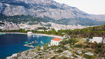 Croatia's beautiful Makarska coast is known for its amazing beaches with pristine turquoise waters...