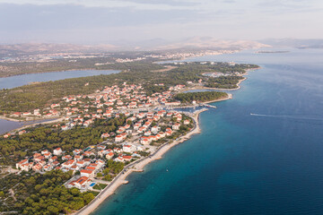 aerial view of the Croatia