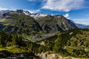 Amazing nature of Switzerland in the Swiss Alps - travel photography