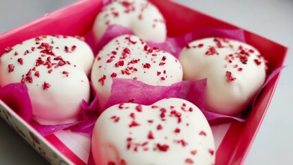 Sweet hearts. Holiday sweets. Valentine's Day Gift