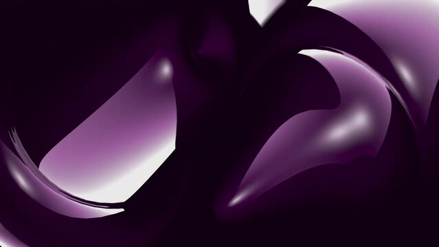 Abstract digitally generated image of purple moving equipment