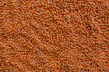 orange lentils like background and texture