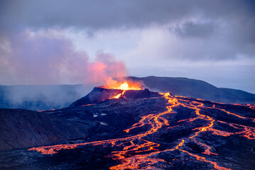 2021 08 19 Fagradalsfjall volcano and lava 17