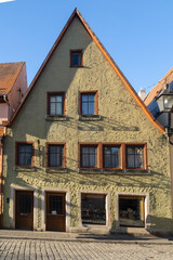 walking through the walled city of rottemburg