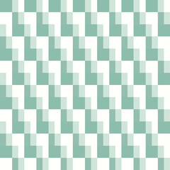 geometric seamless green pattern. mosaic on the tile.