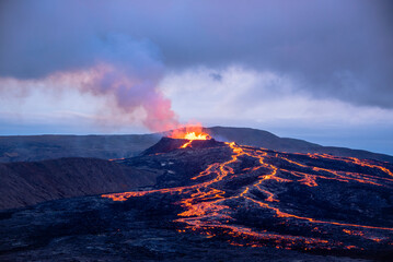 2021 08 19 Fagradalsfjall volcano and lava 21