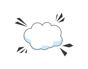 pop art cloud design