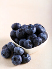 Blueberries in bowl