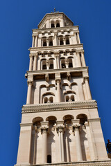 Fototapeta na wymiar Split, Croatia - september 5 2021 : Saint Domnius cathedral