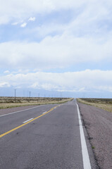 Ruta Argentina en Mendoza, otoño