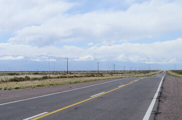 Ruta Argentina en Mendoza, oto&ntilde;o