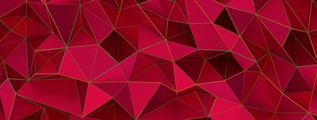 Abstract Geometric backgrounds full Color magenta