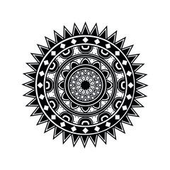 Mandalas with black  white color for coloring book. Decorative round ornaments. Unusual flower shape. Oriental vector, weave design elements vector eps 10
