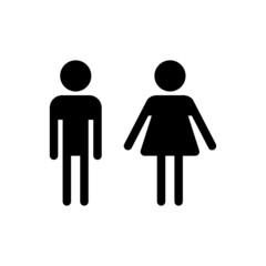 Toilet sign icon
