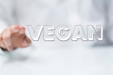 vegan - Organic production concept
