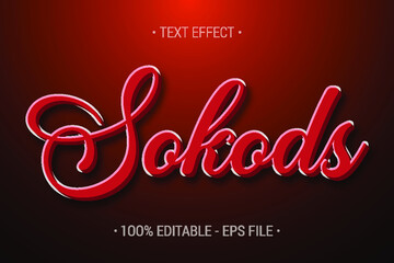 text-style-effect-Premium Vector