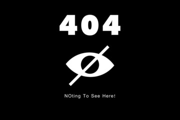 404 page not found Error message design. Used as a background or sign for concepts like internal server problems, broken links and technical issues, protected and hidden content on websites.