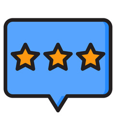 speech color line style icon