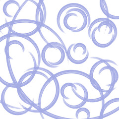 vector texture abstract shapes of circles to create your own art. Hand drawn circle figure doodle pattern. Abstract modern trendy vector.