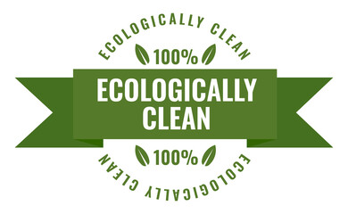 Green Healthy Organic Natural Eco Bio Food Products Label Stamp. Ecologically clean