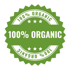 Green Healthy Organic Natural Eco Bio Food Products Label Stamp. Ecologically clean