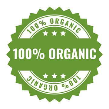 Green Healthy Organic Natural Eco Bio Food Products Label Stamp. Ecologically clean