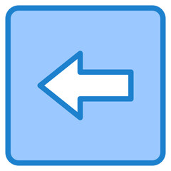 left blue style icon