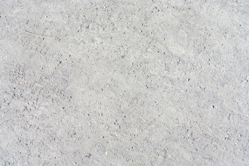 Fototapeta premium small sand and gravel on path in park at dry sunny summer day