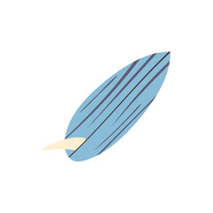 blue surfboard design