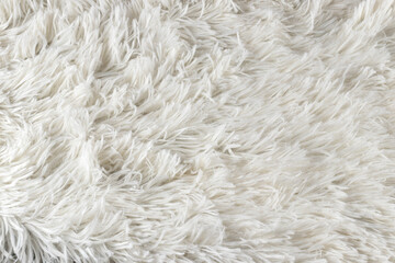 Synthetic fur white texture for the background