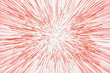 red and white abstract