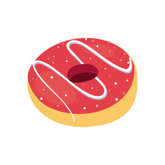 red donut design