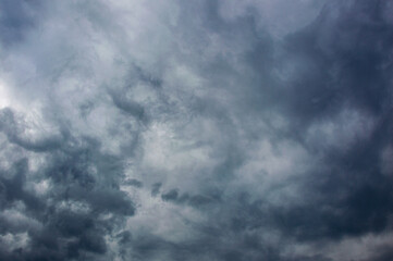 Leaden sky.