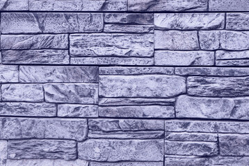 The texture of the stone wall. Veri Peri's color of the year is purple. Banner, blank for text