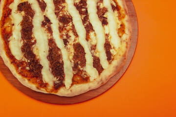 Pizza Chicken Catupiry and jerky