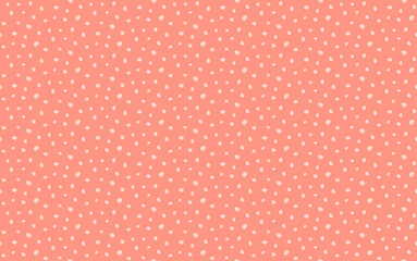 Orange Easter Egg pattern. Simple small egg vector seamless pattern