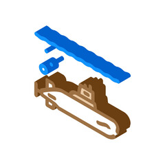 submarine military isometric icon vector. submarine military sign. isolated symbol illustration
